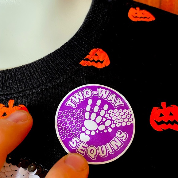 Nightmare before Christmas Two-way Sequin Shirts - Picture 3 of 8